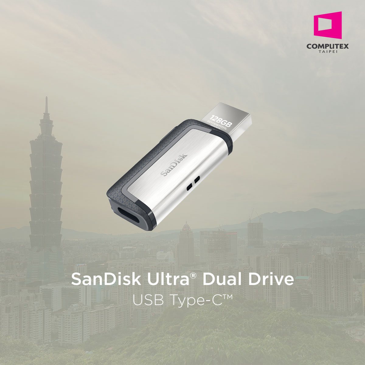 Computex graphic: SanDisk Ultra Dual Drive USB Type-C