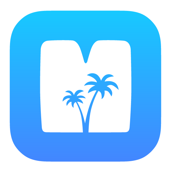 App icon, blue version