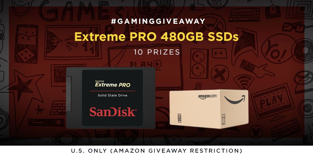 Gaming giveaway graphic