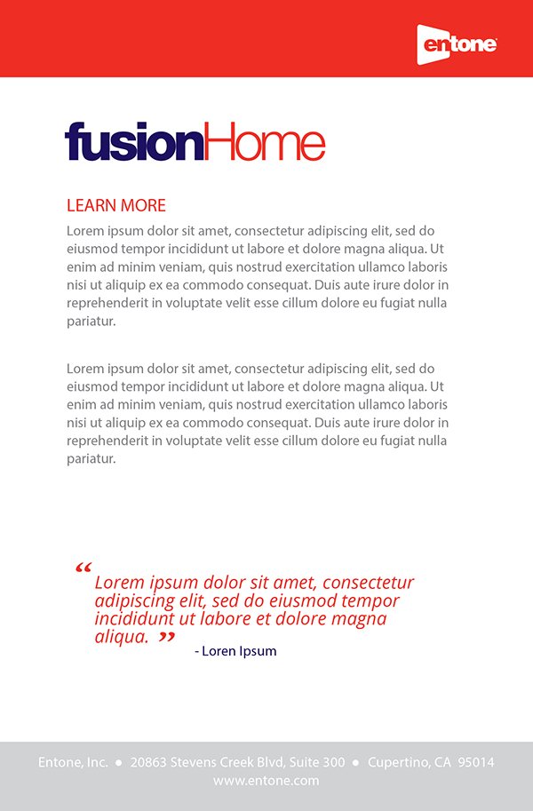 Brochure back cover