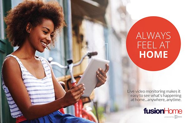 fusionHome print ad Diana designed