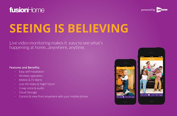 Print ad: Seeing is believing
