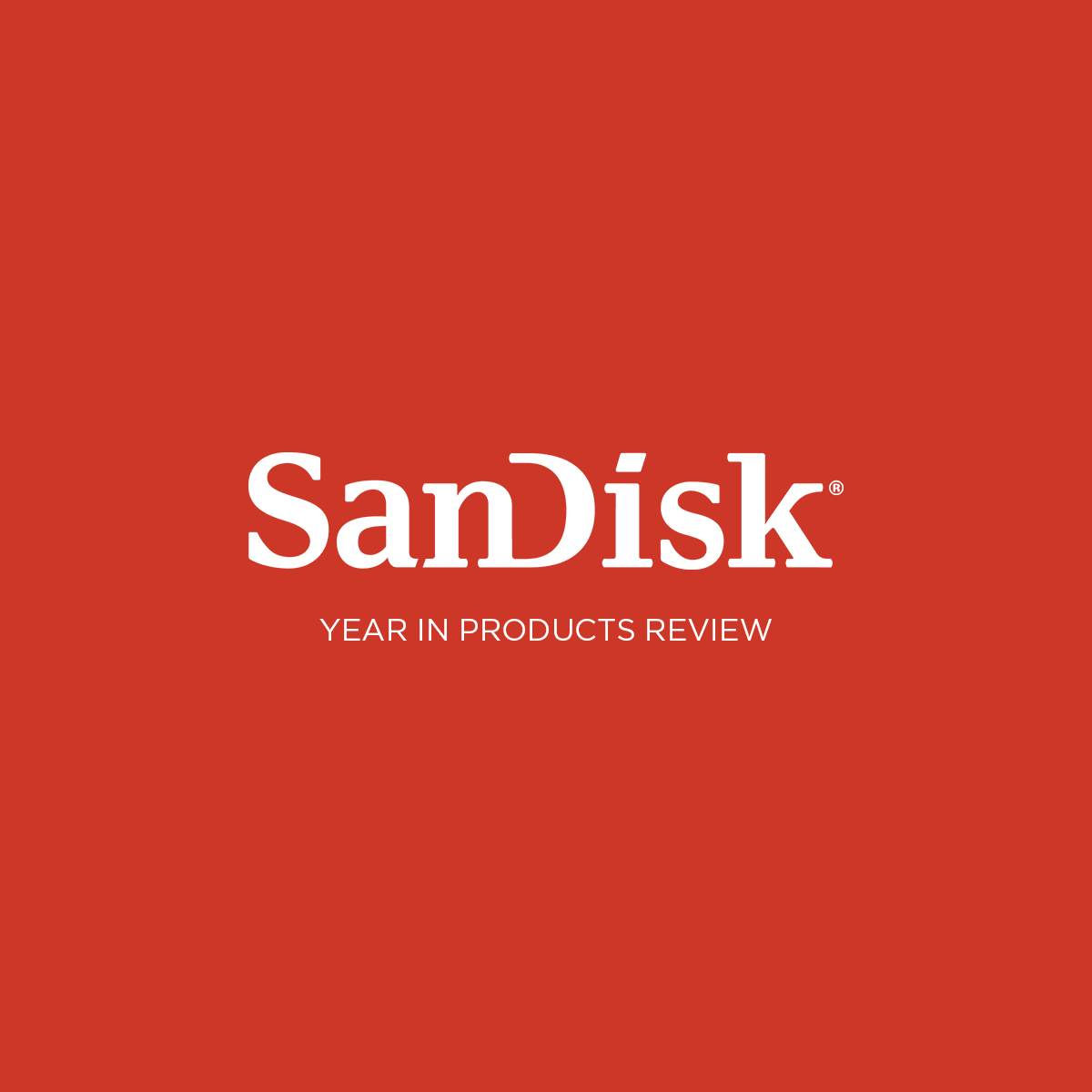 SanDisk year in products review title card