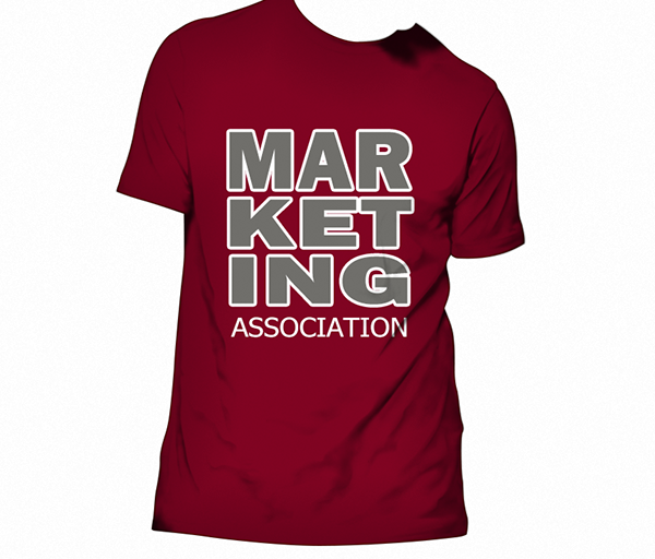 Maroon Marketing Association shirt