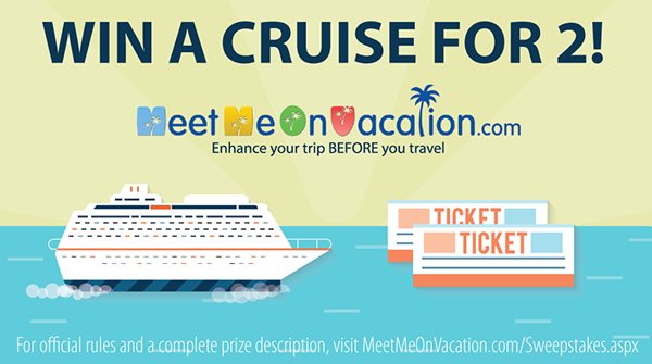 Wide ad: win a cruise for 2