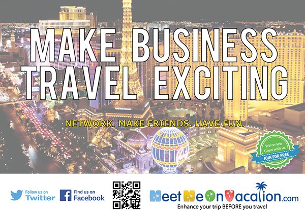 Postcard: make business travel exciting